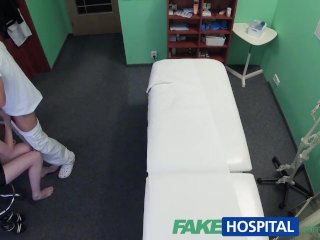 FakeHospital Cute Redhead_Rides Doctor for_Cash