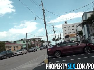 PropertySex - Vacation rental gone wrong turns into sex with busty agent screenshot number 0