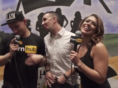 VITALY ZD AT AVN 2016 WITH PETA JENSEN AND KEIRAN LEE INTERVIEWS