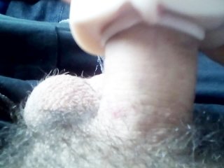 masterbation, solo male handjob, fake pussy toy, exclusive