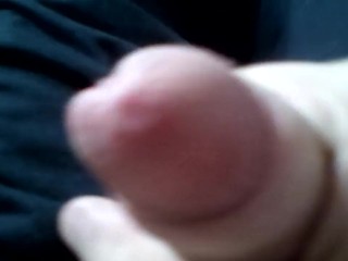 Masturbating Uncircumcised Cock