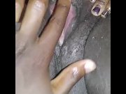Preview 1 of Wet pussy takes black dick