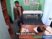 Preview 1 of FakeHospital Kinky nurse helps patient ejaculate by sucking and fucking