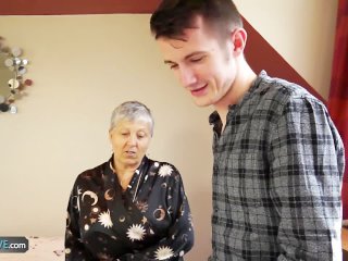 Old lady Savana fucked by student Sam Bourne by AgedLove