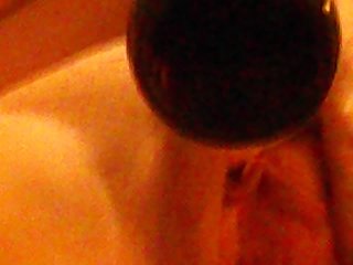 Hot Bizarre BDSM Bottle Insertion in Pussy as Flower Vase and_Dirty Talking