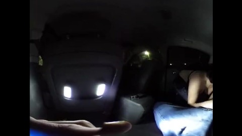 360 VR Backseat Blowjob!