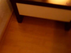 1.Spread eagle bondaged slut in thigh high boots - The begginng