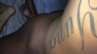 ADDITION WEIGHTS HER CREAMY PUSSY WITH BBC