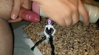 Cum Na Figurku Fetiš Pavouk Gwen Gwen Stacy