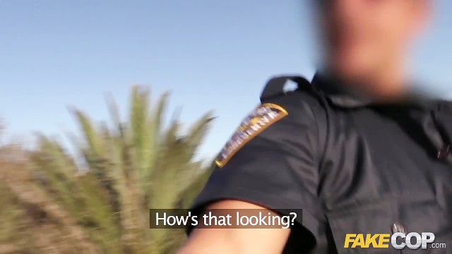Fake Cop Cute Teen Fucks a Policeman on a Nudist Beach