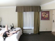 Preview 2 of Nympho BFF Was Set Up and Took The Bait at Hotel Room
