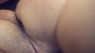 Guy Licks Pussy Girl's Ass