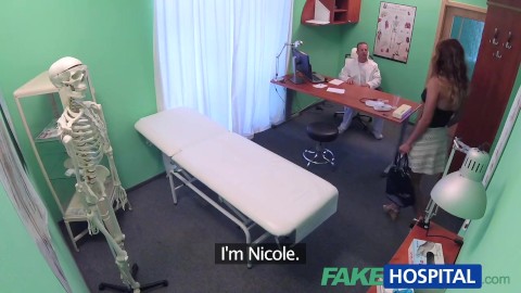 FakeHospital Doctor folla el minx en entrevista de trabajo