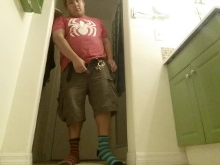 Chub Boy Pisses All Over Feet (Request)