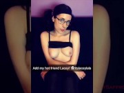 Preview 5 of Getting Ready for Lacey! Sexy SnapChat Saturday - September 3rd 2016