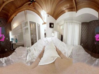 VR BANGERS- Marica Hase Room service suck and fuck