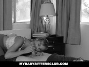 Preview 5 of MyBabySittersClub - Hot BabySitter Gets Fucked For Sucking Cock