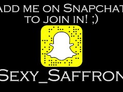 Footjob Show! Sexy Snapchat Saturday - September 10th 2016