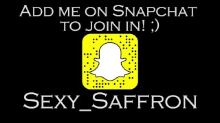 Footjob Show! Sexy Snapchat Saturday - September 10th 2016