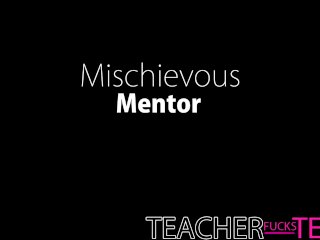 Teacher Fucks Teens - College party deepthroating threesome screenshot number 2
