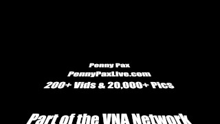 Penny Pax Masturbates In White Lingerie!