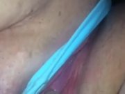 Preview 2 of BBW playing with her tight pussy and an 8 inch dildo