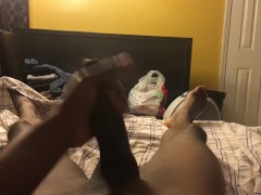 BBC Quick nut masturbation