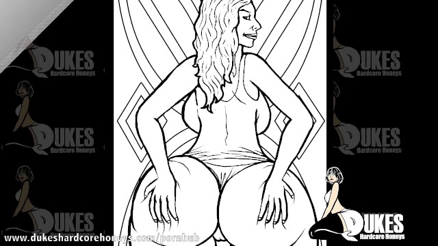 Sexy Coloring Pages - Sexy Adult Coloring Book - Pornhub.com