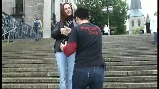 cute teen picked up for porn