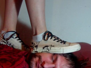 Face Trampled by Converse