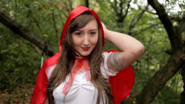 Red Costume - Little Red Riding Hood Tease Video - Pornhub.com
