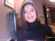 Preview 4 of PUBLICKICK com - LITTLECAPRICE Blowjob close to the HOTEL-RECEPTION : Little Caprice