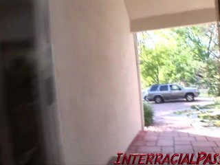 School girl Jenny takesa massive black cock!