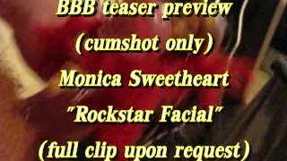 Vista previa de BBB: Monica Sweetheart "Rockstar Facial"