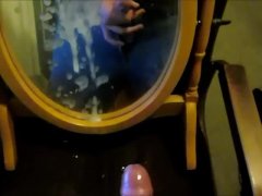 Insane CumBlast on Mirror