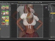 Preview 4 of Affect3D Tutorial Series: Daz3D Clothing and Posing Tweaks