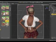 Preview 6 of Affect3D Tutorial Series: Daz3D Clothing and Posing Tweaks