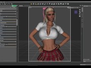 Preview 2 of Affect3D Tutorial Series: Daz3D Scene Lighting and Rendering
