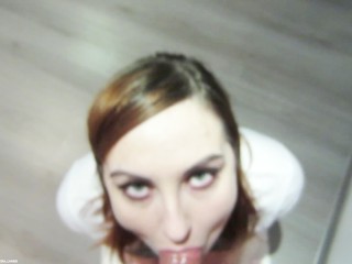 Home Porn - This Girl Loves My Dick And Balls She Got_Cum In Mouth