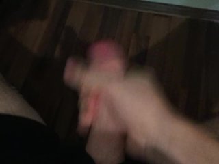 Stroking and Cumming Hard