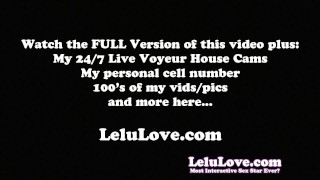 Lelu Love-Catsuit FemDom CBT Denial