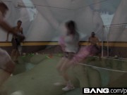 Preview 1 of BANG.com:Sexy Teen Vixens Partake In a Gangbang