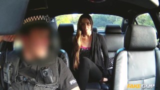 FakeCop: teen Leyla gets picked up and fucked by a cop