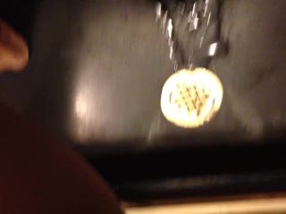 Pissin' on a sponge