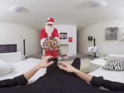 Preview 2 of VR BANGERS- Five Grils Merry XxXMas treat full of joy and sex