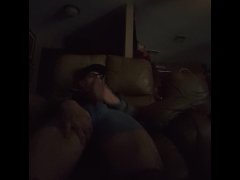 Get my nut in the living room