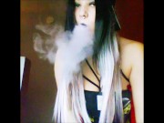 Preview 2 of Sexy Vape Girl Stiptease