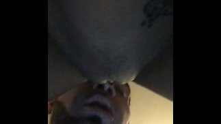 my small  fat wet juicy  pussy getting sucked!