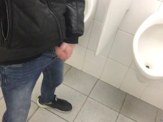 A Quick Pee in the Urinal