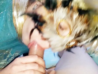 Blowjob & Slow-Motion (3rd Orgasm InA Row)